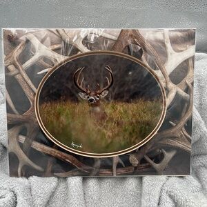 Unique Deer Antler Art Print